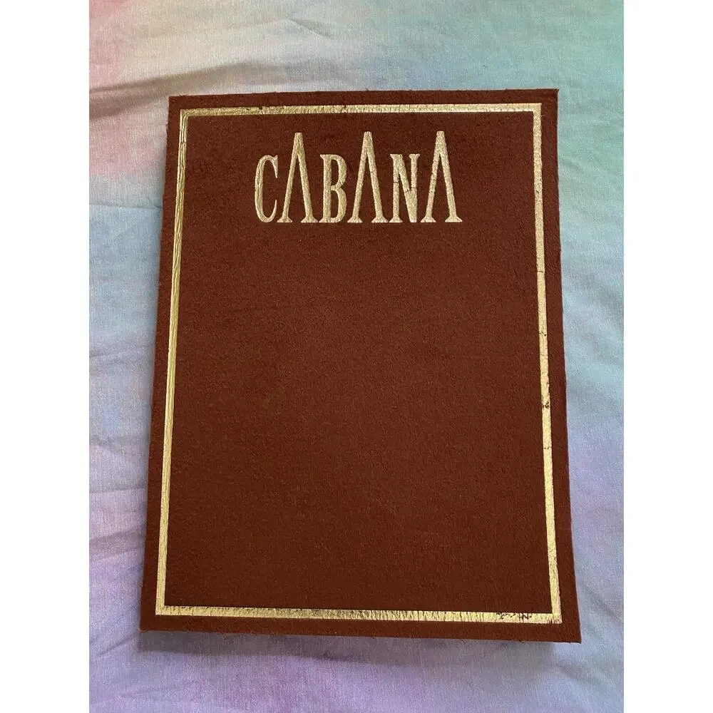 Cabana Magazine 2023 #19 MAGICIANS ISSUE Loro Piana Cover Brown Felt w/ Insert